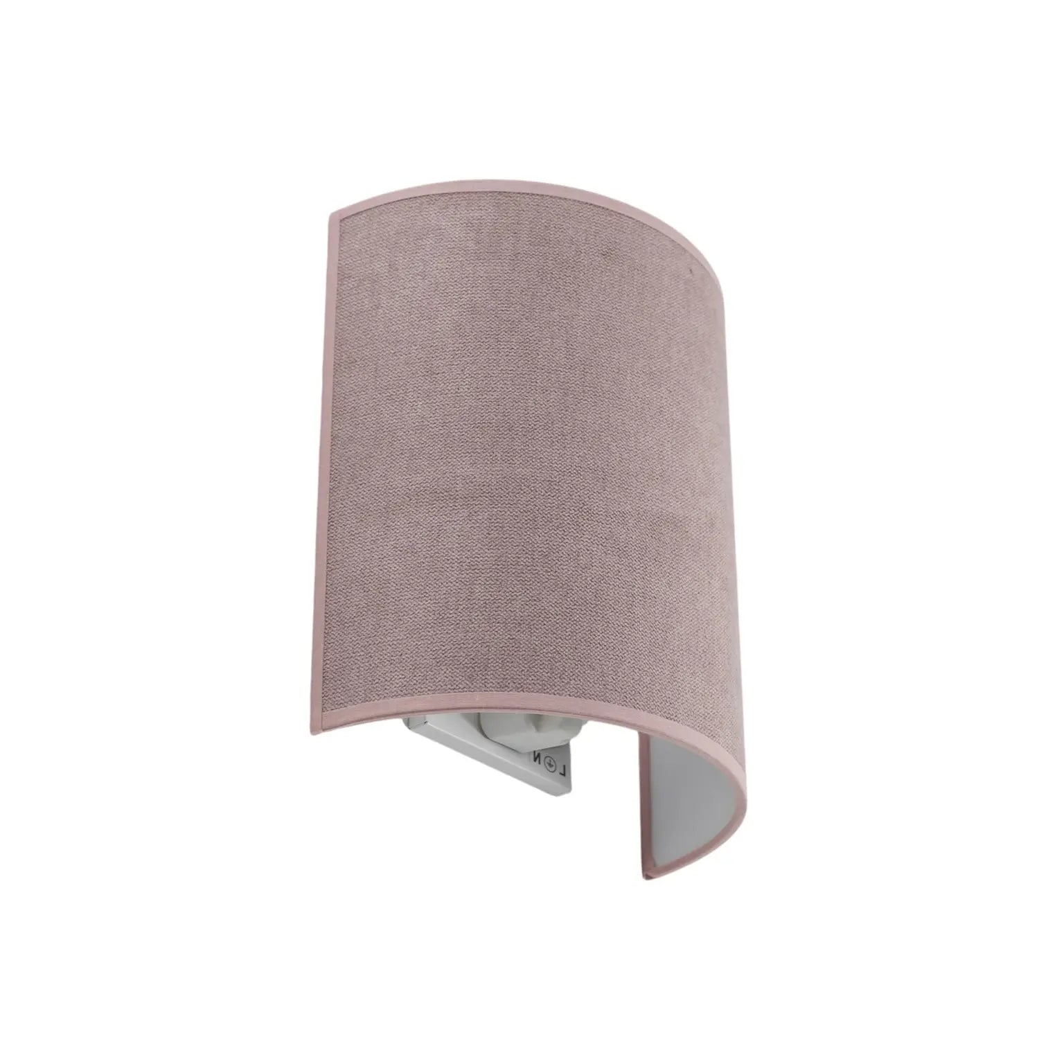 B-Ware Celine Wandleuchte Wandlampe Soro Rosa Stoff E27 Lampenfassung - 5905317606851