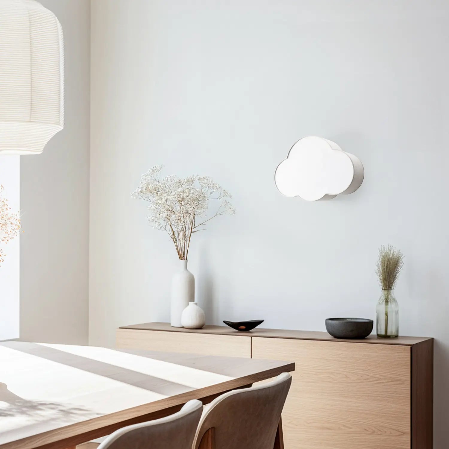 B-Ware Cloud Wandleuchte Wandlampe Wolke Textil Kinderzimmer Beleuchtung E27 43 Cm462 - 5906135150014