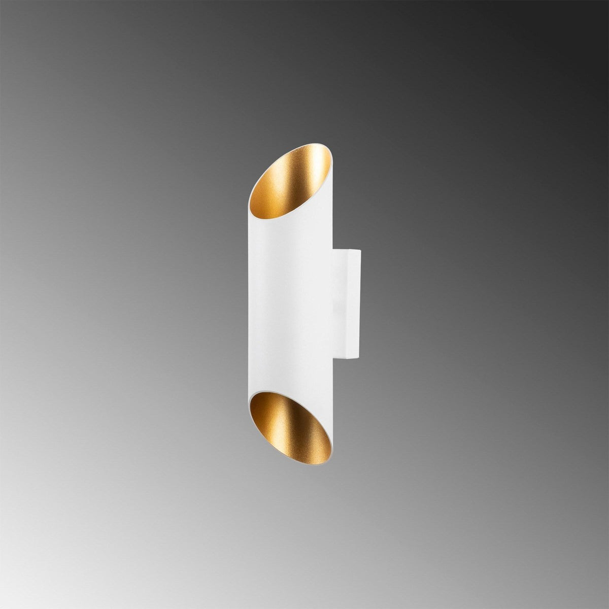 Wandleuchte Wandlampe Cut weiß Metall Leuchte Lampe up down Höhe 30 cm - 8683342590815