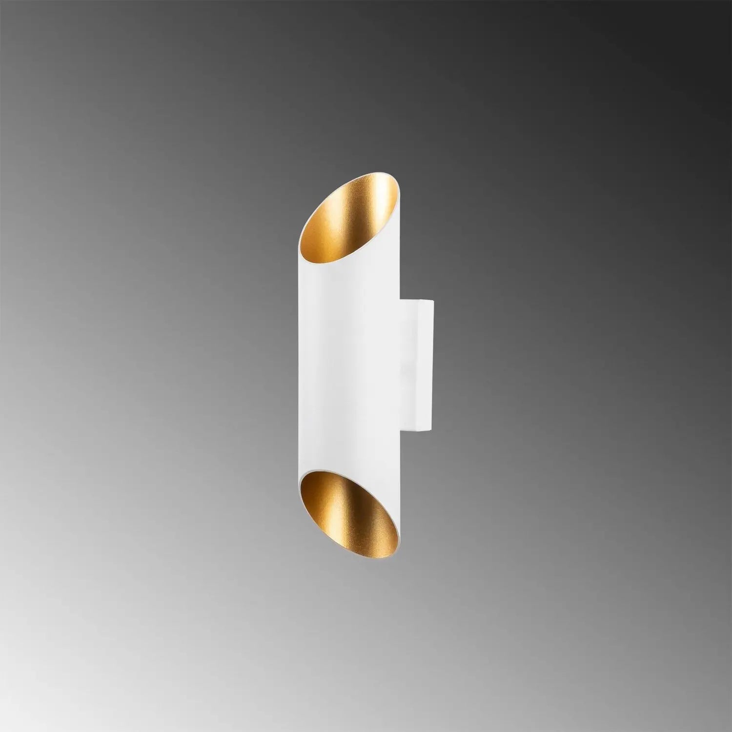 B-Ware Wandleuchte Wandlampe Cut Weiß Metall Leuchte Lampe Up Down Höhe 30 Cm - 8683342590815