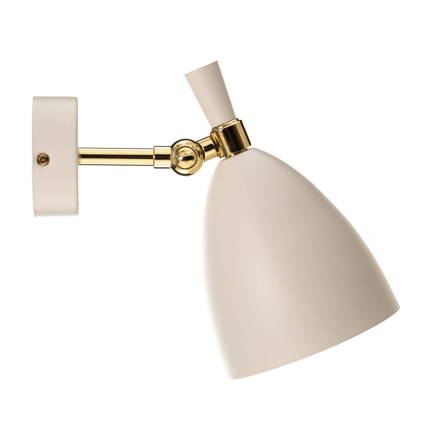 B-Ware Wandleuchte Cyntia Schwenkbar Weiß Messing Wandlampe Lampe Leuchte Spot Licht771 - 5902553224528