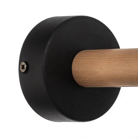 Tk Lighting Deva Wandleuchte Wandlampe Beleuchtung Textil Holz Wohnzimmer B-Ware - 5901780590468