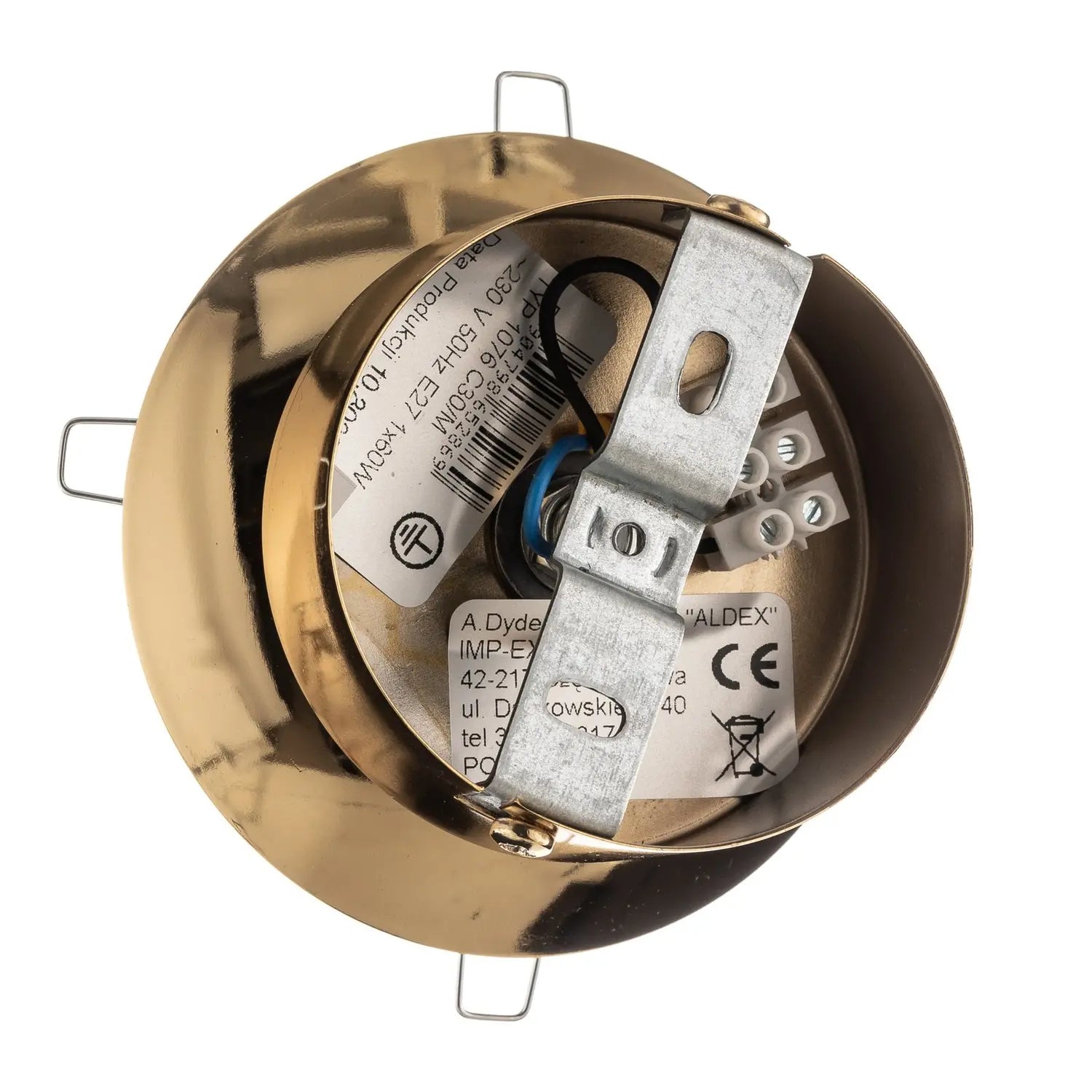 B-Ware Euluna Wandleuchte Dione Wandleuchte Wandlicht Flurleuchte E27 Gold Siehe Text - 5904798652869
