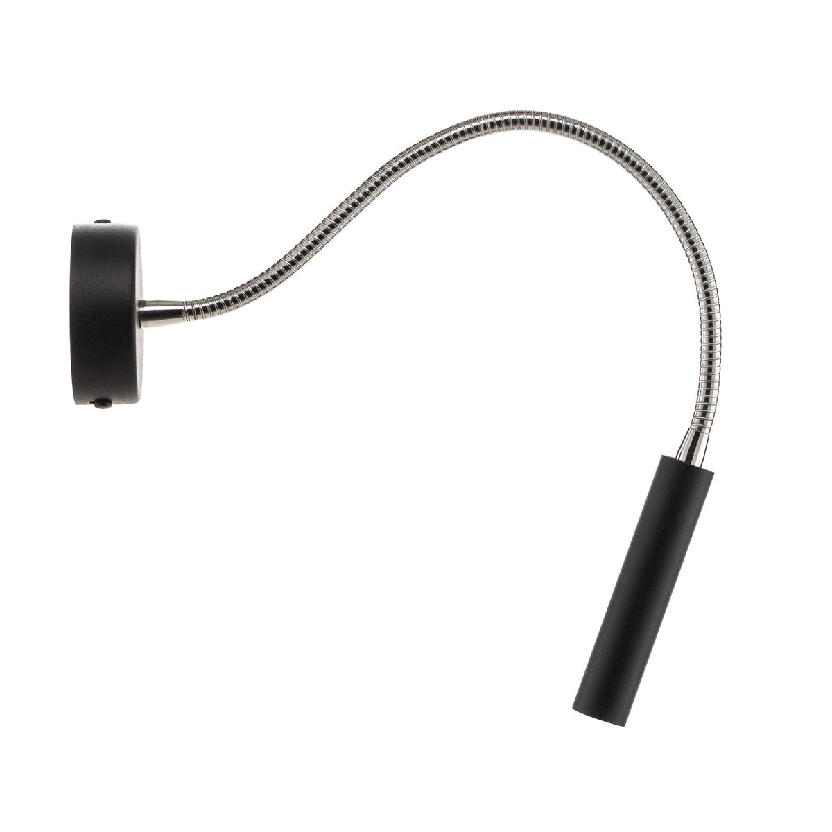 SOLLUX LIGHTING Wandleuchte Lampe Wandlampe schwarz Flexarm Lampe Spot Leselampe - 5903282711457