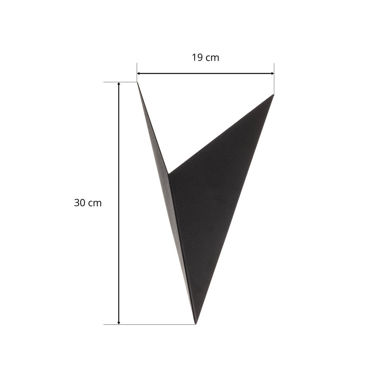 B-Ware Emibig Lighting Wandleuchte Form 4, Schwarz, 19 X 30 Cm Wandlampe Lampe Leuchte - 5901738923362