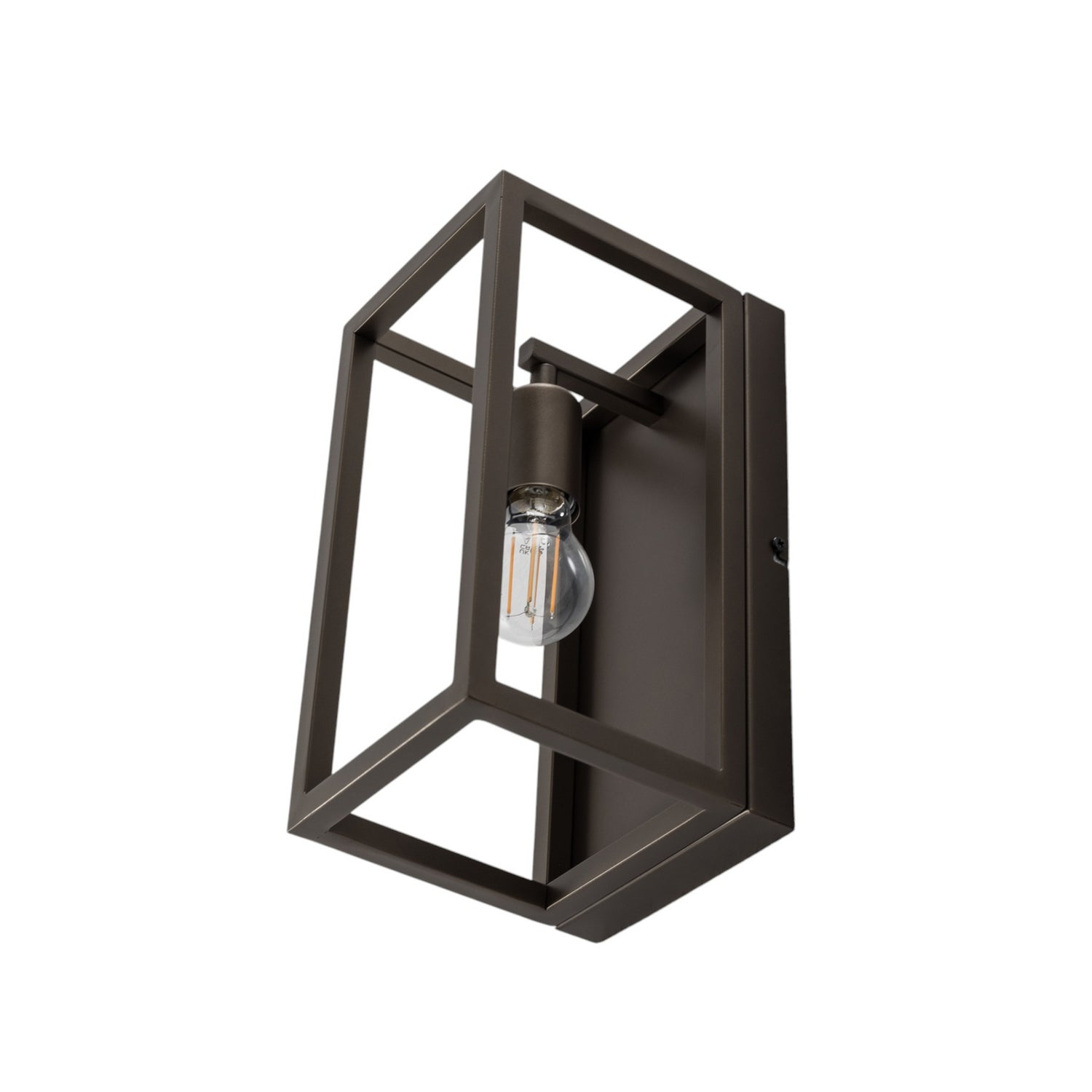 B-Ware Wandleuchte Wandlampe Frame Titan Gold Stahl E27 Led Lampe 30 Cm Innen Lampe - 5907565944198