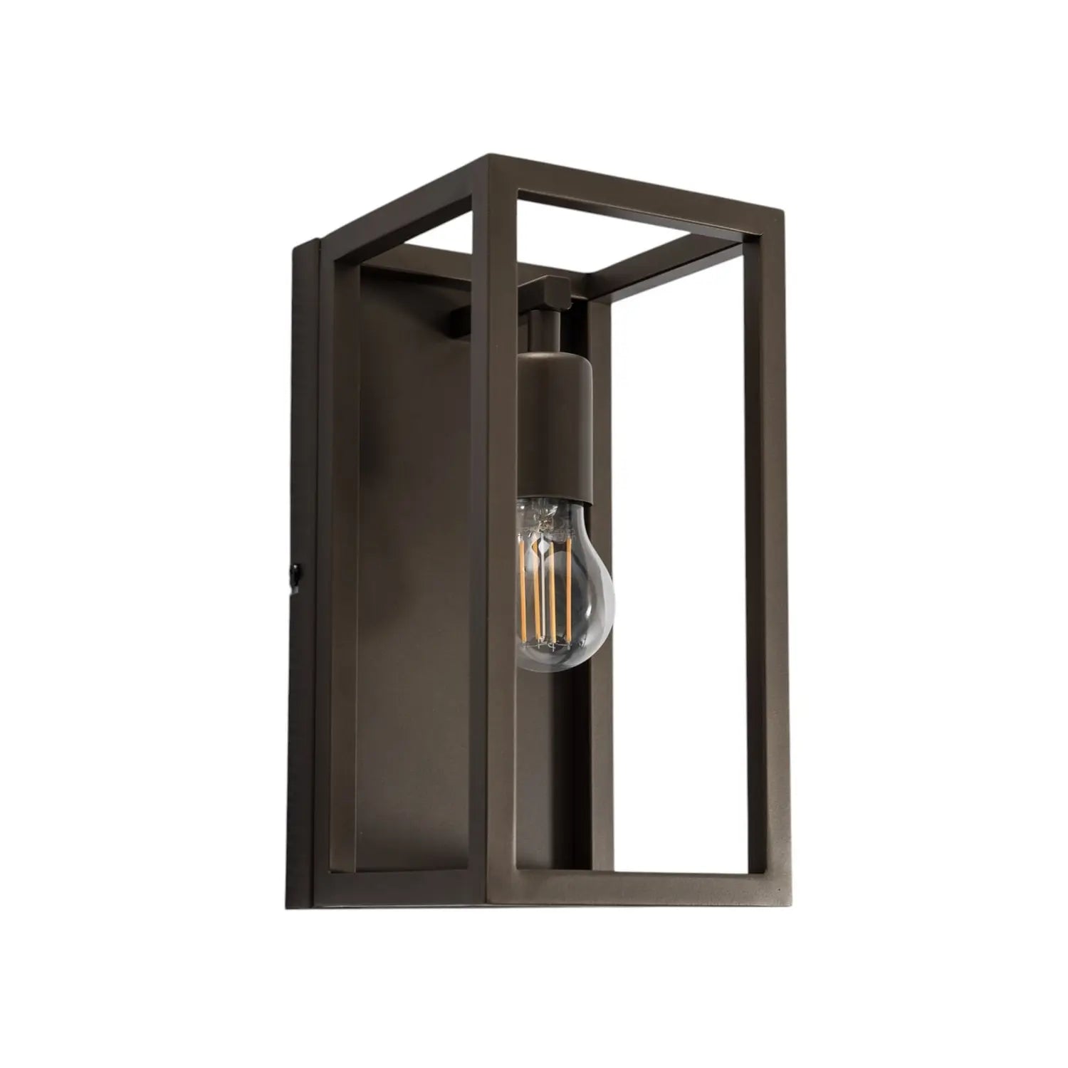 B-Ware Wandleuchte Wandlampe Frame Titan Gold Stahl E27 Led Lampe 30 Cm Innen Lampe - 5907565944198