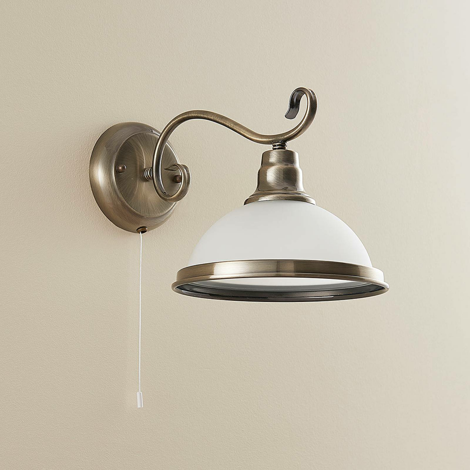 Lindby Wandleuchte Frieda Wandlampe Leselampe Lampe Leuchte Mit Zugschalter Flur B-Ware - 4251096517071