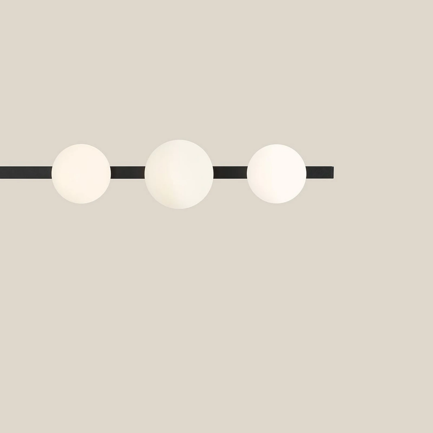 B-Ware Wandleuchte Garda 3 Schwarz Metall Glas 3 Flammig Wandlampe Lampe Leuchte Spot - 5904798656461