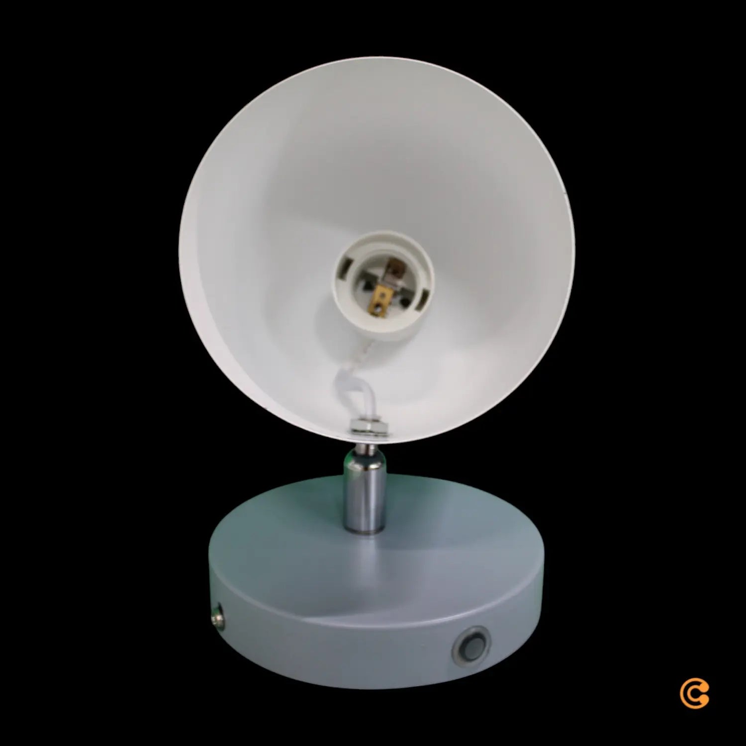 Nordlux Wandleuchte Lampe Gaston Kabel Stecker Metall Blau B-Ware - 5704924018749