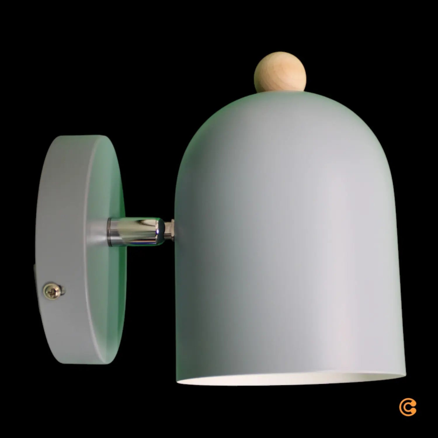 Nordlux Wandleuchte Lampe Gaston Kabel Stecker Metall Blau B-Ware - 5704924018749