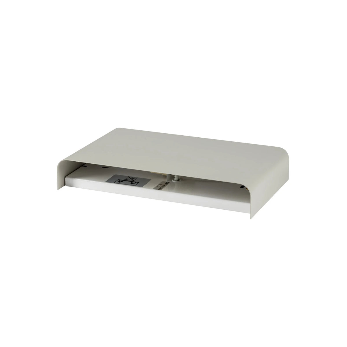 Nowodvorski Lighting Wandleuchte Haga Wandlampe hellgrau Metall 25 cm breit G9 - 5903139113045