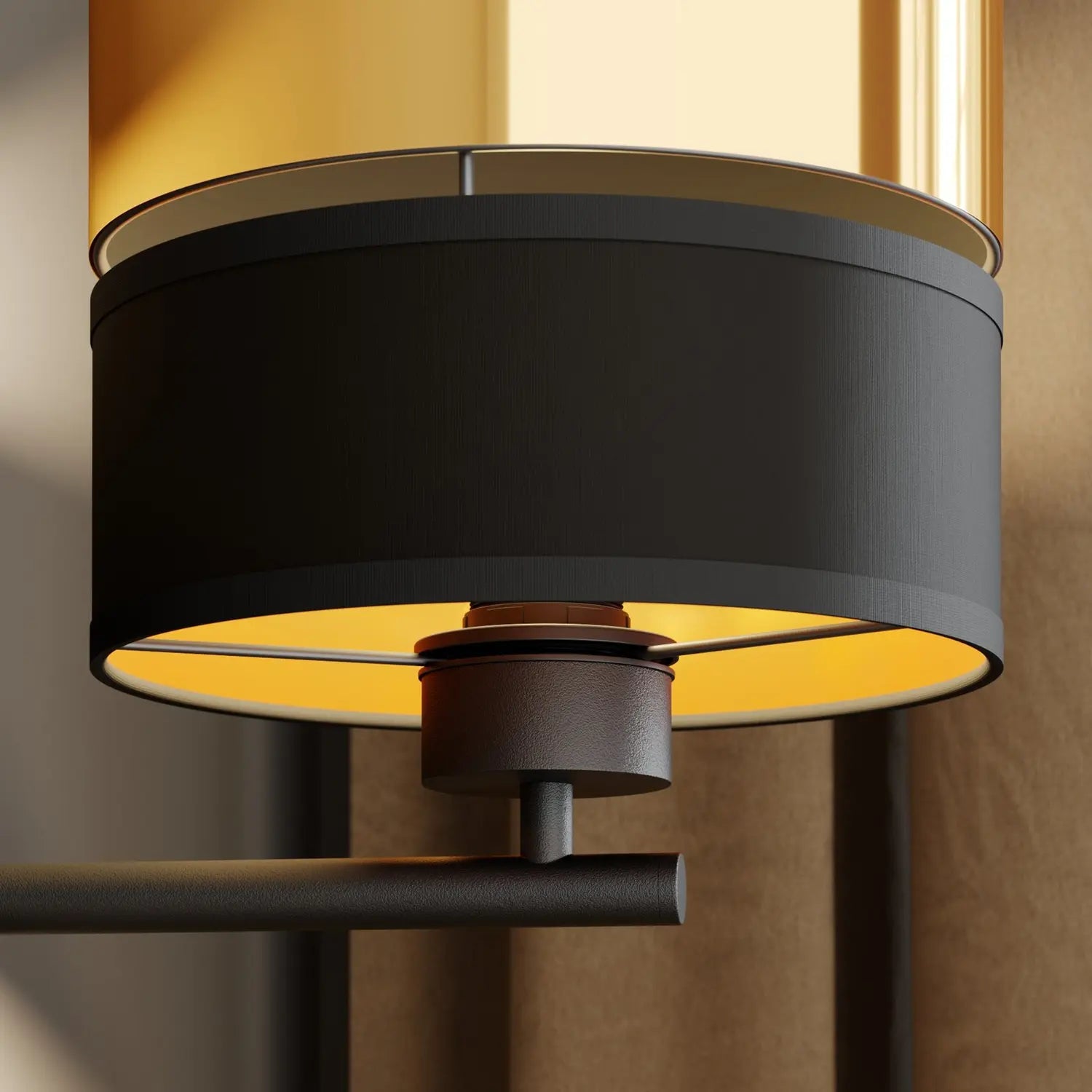 B-Ware Euluna Wandleuchte Hilton Schwarz Gold Led Leselicht Wandleuchte Wandlicht 764 - 5901780525798