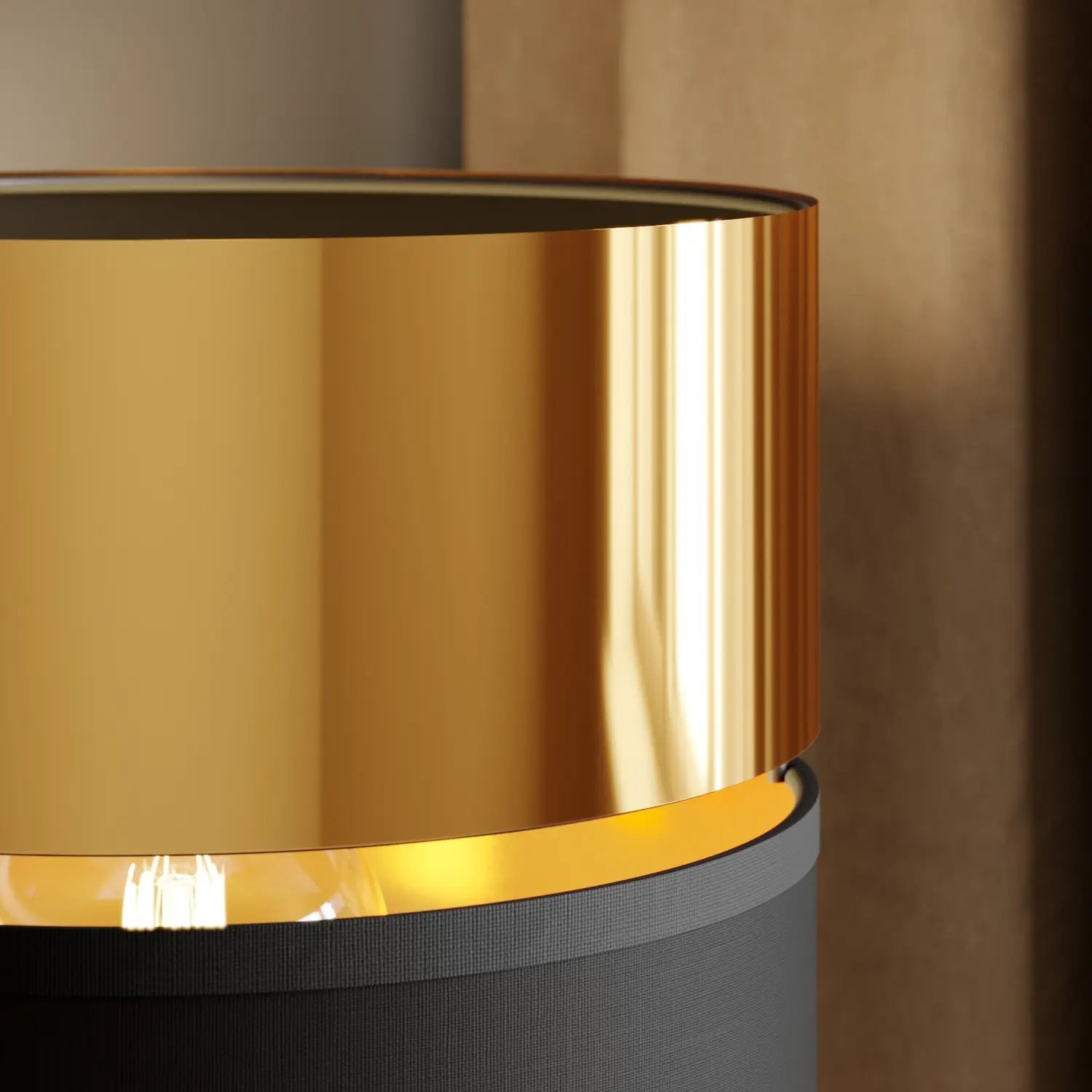 B-Ware Euluna Wandleuchte Hilton Schwarz Gold Led Leselicht Wandleuchte Wandlicht 764 - 5901780525798