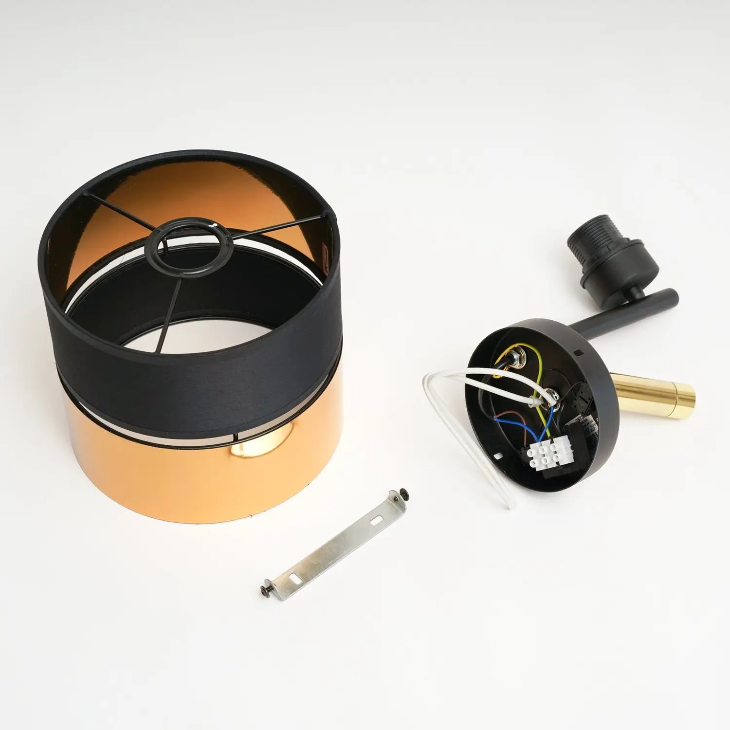 B-Ware Euluna Wandleuchte Hilton Schwarz Gold Led Leselicht Wandleuchte Wandlicht 764 - 5901780525798