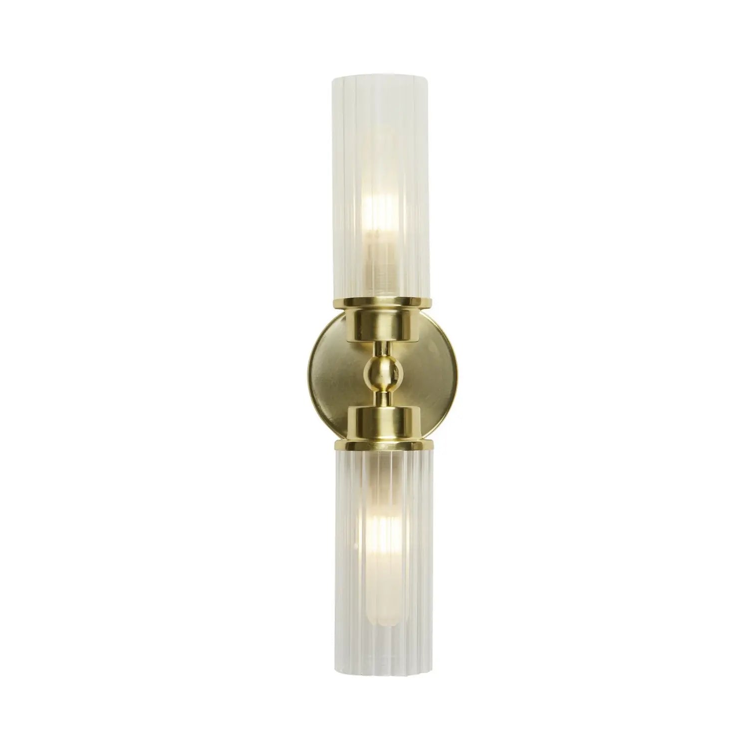B-Ware Searchlight Wandleuchte Wandlampe Lampe Imperial Messing Stahl Glas Ip44 G9 Led - 5053423271972