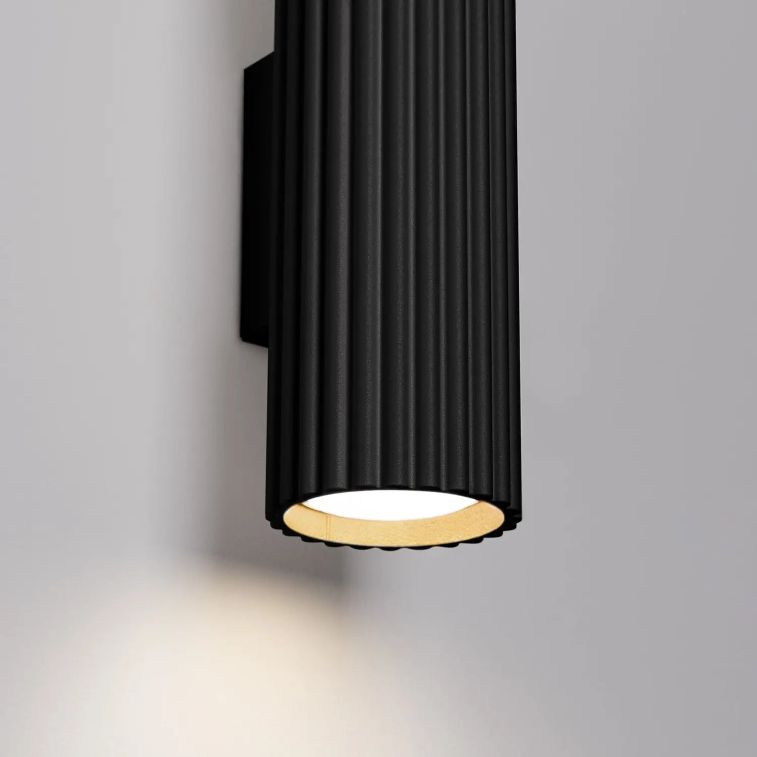 B-Ware Wandleuchte Karbon Wandlampe Aluminium Schwarz 2 Flammig Dimmbar 20 Cm Gu10 Led - 5907073023965