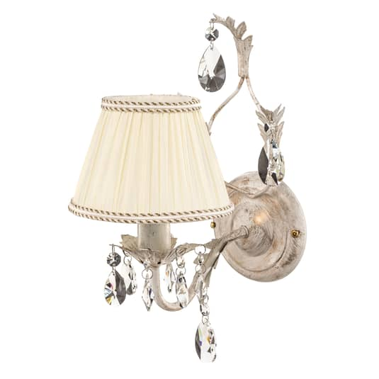 B-Ware Euluna Wandleuchte Karen Wandlampe Wandlicht Leuchte Lampe Einflammig Elfenbein  - 8030626518506