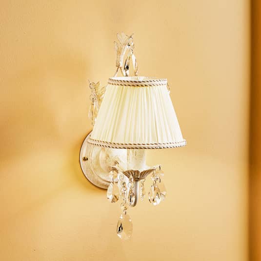 Euluna Wandleuchte Karen Wandlampe Wandlicht Leuchte Lampe einflammig elfenbein - 8030626518506