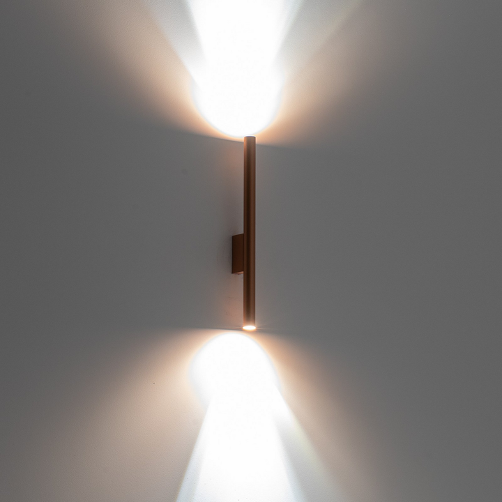 Nowodvorski Lighting Wandleuchte Laser Kupferfarben Metall 40 Cm Hoch G9 Lampe B-Ware - 5903139105644
