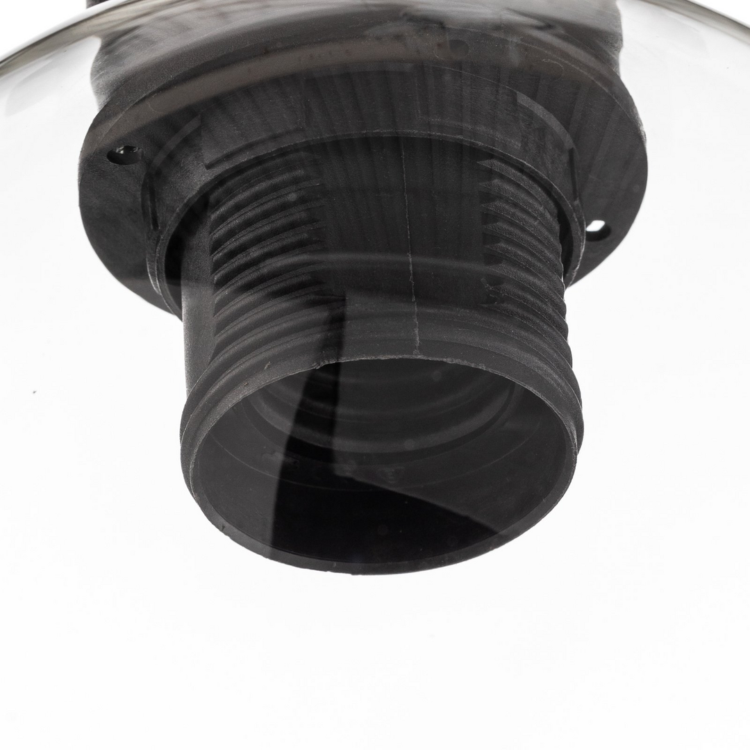 Wandleuchte Lukka Wandlampe Leuchte Beleuchtung Einflammig Schwarz Klar Lampe B-Ware - 5901738923140