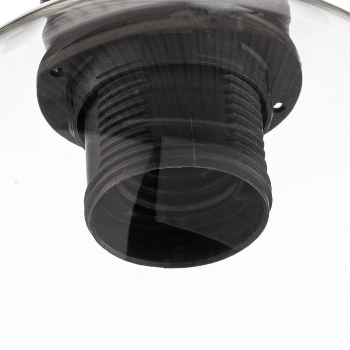 Wandleuchte Lukka Wandlampe Leuchte Beleuchtung Einflammig Schwarz Klar Lampe B-Ware - 5901738923140