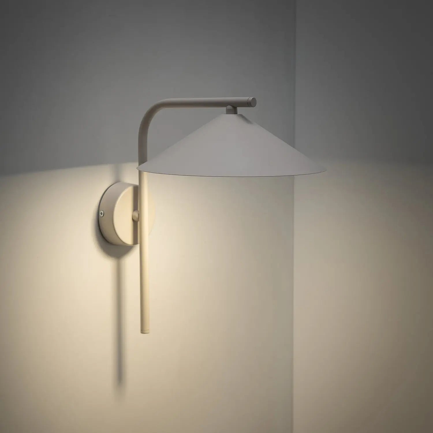 B-Ware Lume Wandleuchte Wandlampe Lume S Metall Greige Gx53 Wohnzimmer Flur Esszim305 - 5906135113231