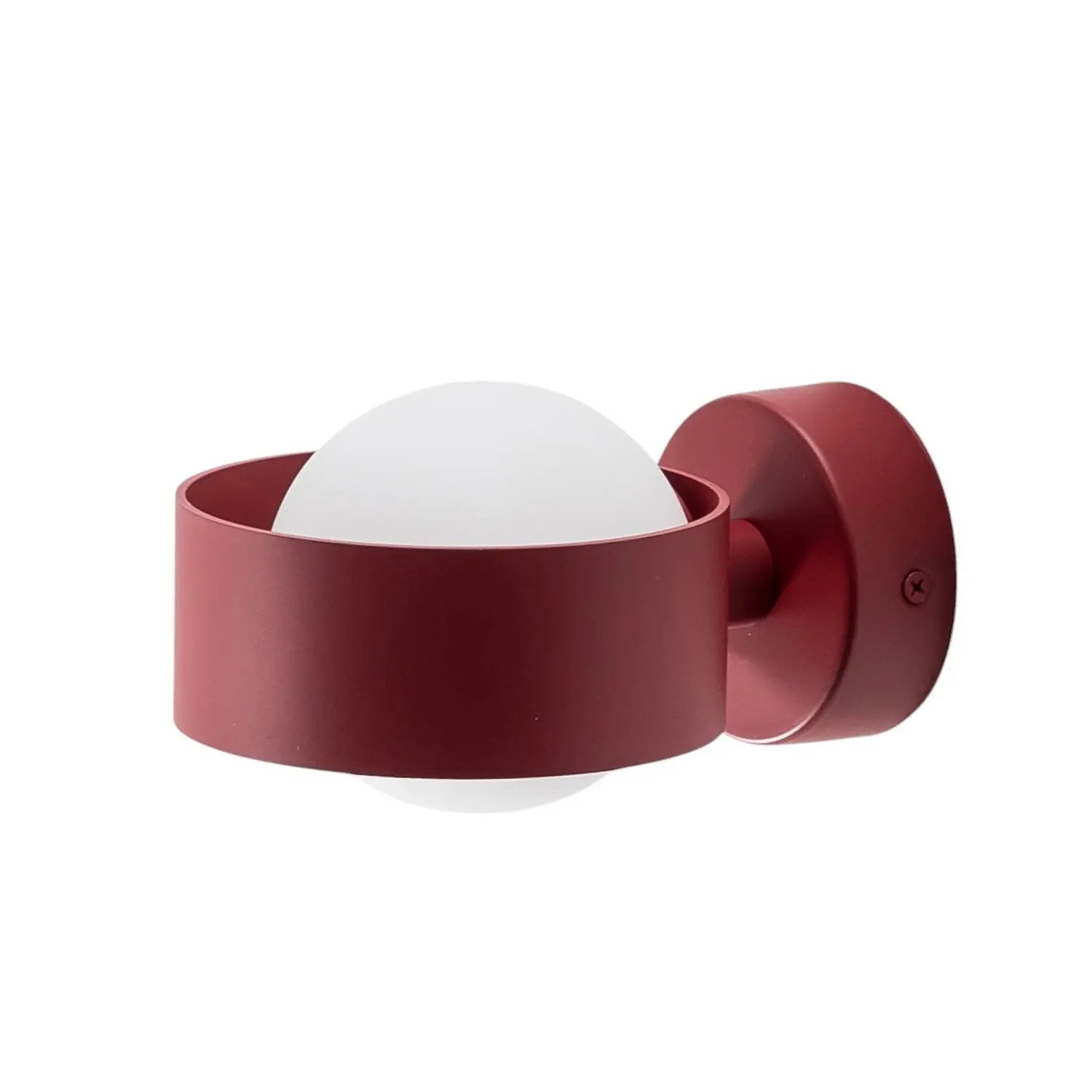 B-Ware Mado Wandleuchte Wandlampe Glasleuchte Glas Stahl Rot Lampe Leuchte Spot Licht - 5902553234664