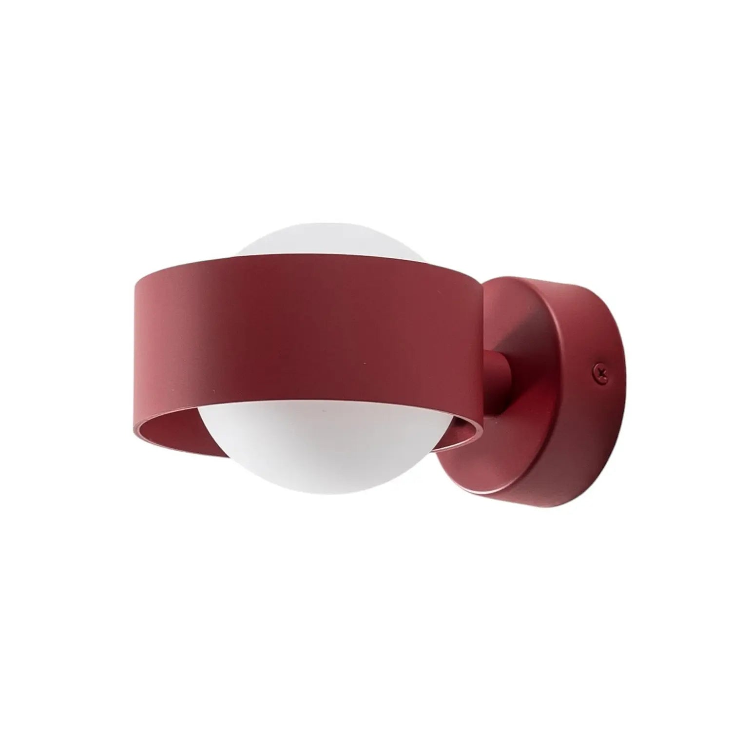 B-Ware Mado Wandleuchte Wandlampe Glasleuchte Glas Stahl Rot Lampe Leuchte Spot Licht - 5902553234664