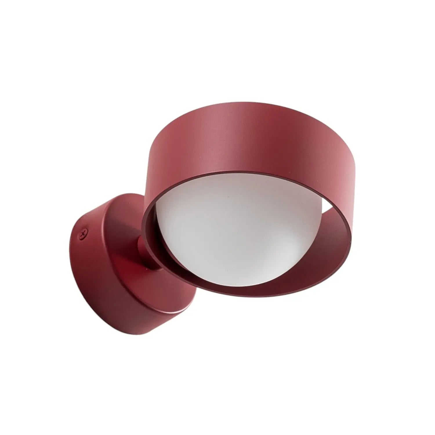 B-Ware Mado Wandleuchte Wandlampe Glasleuchte Glas Stahl Rot Lampe Leuchte Spot Licht - 5902553234664