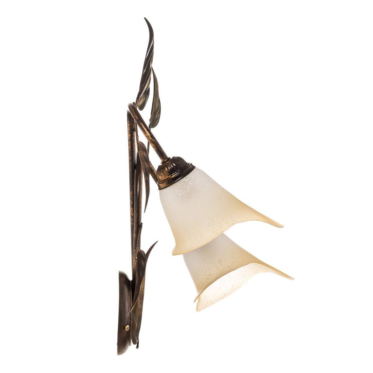 Miranda Wandleuchte Lampe Wandlampe bronze zweiflammig Beleuchtung Wohnraum - 8030626515451