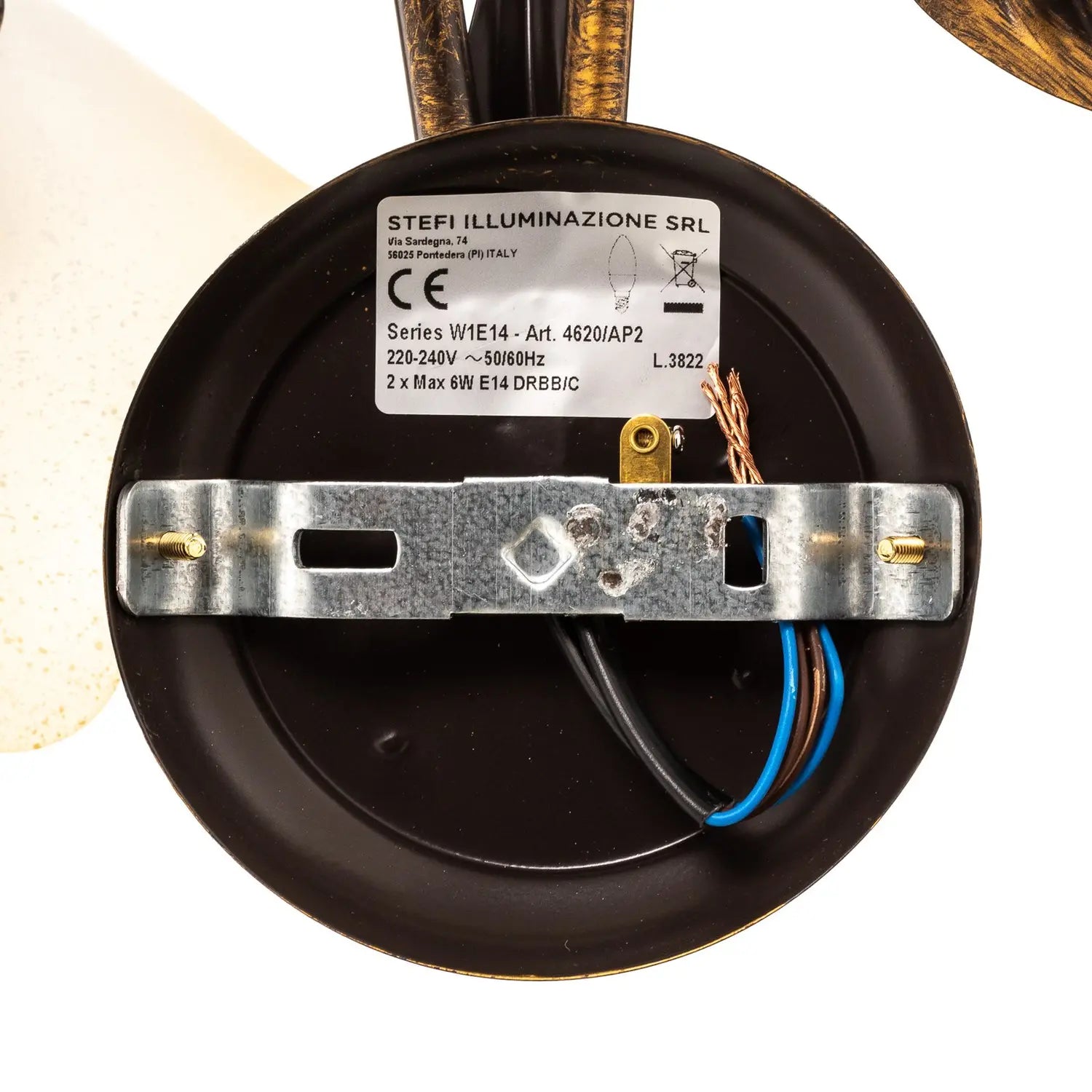 B-Ware Miranda Wandleuchte Lampe Wandlampe Bronze Zweiflammig Beleuchtung Wohnraum - 8030626515451