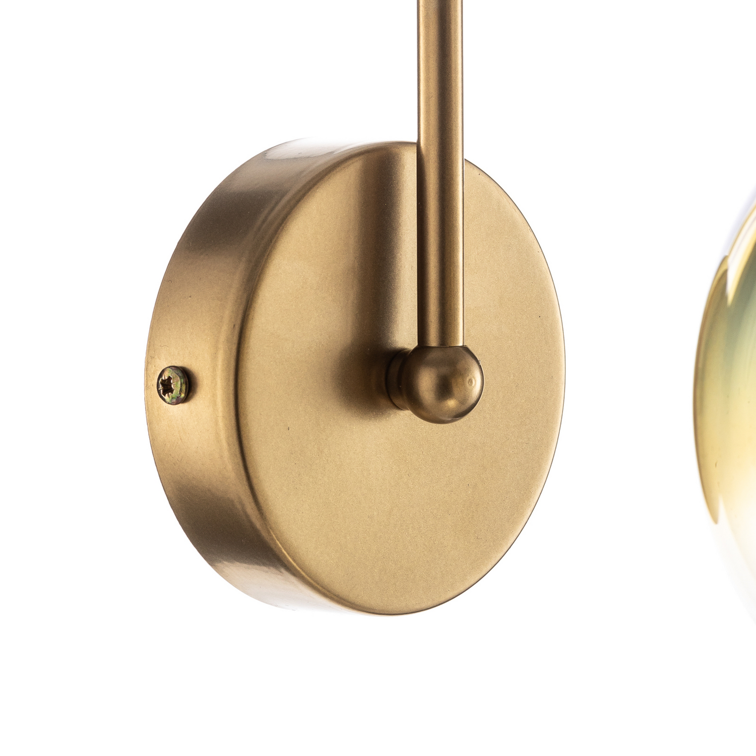 B-Ware Eko Light Wandleuchte Monte Aus Glas Gold Wandlampe Lampe Leuchte Spot Licht