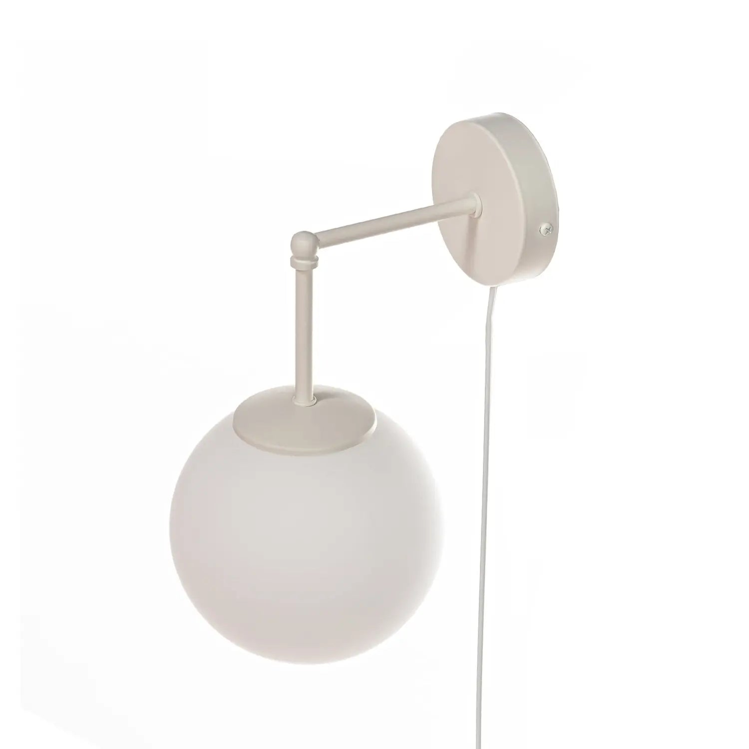 B-Ware Wandleuchte Wandlampe Moon Glas Sand E27 Led 35cm Leuchte Lampe Schalter Stecker - 5902349236438