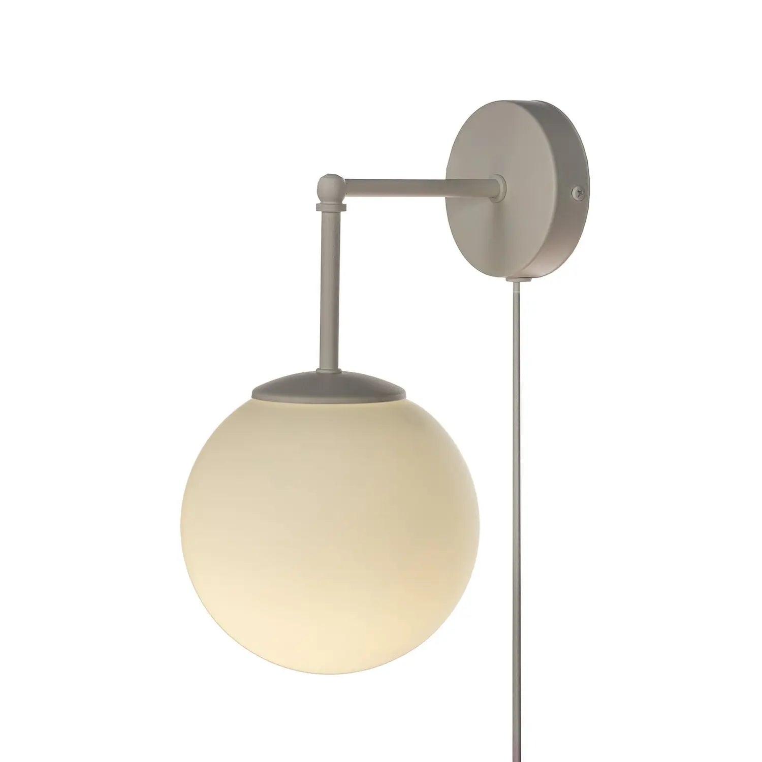 B-Ware Wandleuchte Wandlampe Moon Glas Sand E27 Led 35cm Leuchte Lampe Schalter Stecker - 5902349236438