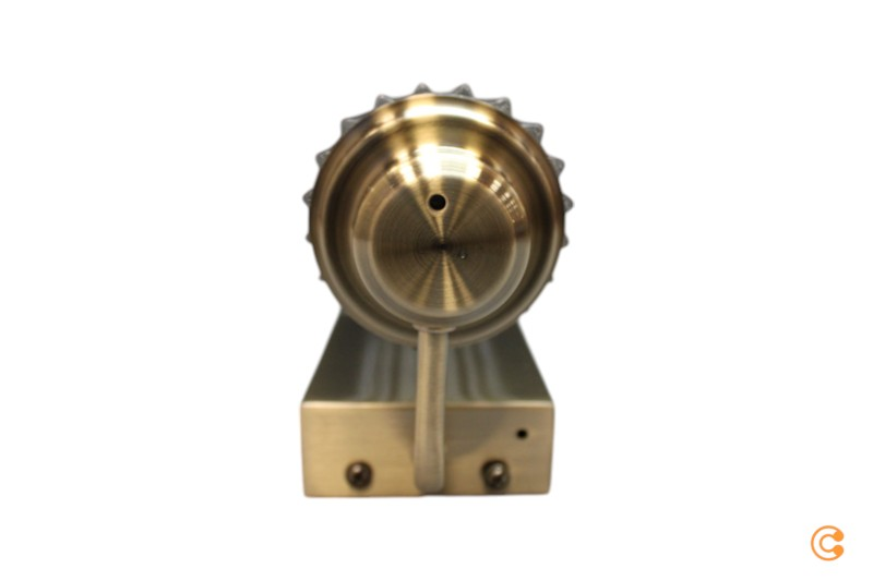 B-Ware Wandleuchte Nimal Double Ip44 Kunststoff Metall Messing Außenwandleuchte Lampe  - 5704924016301