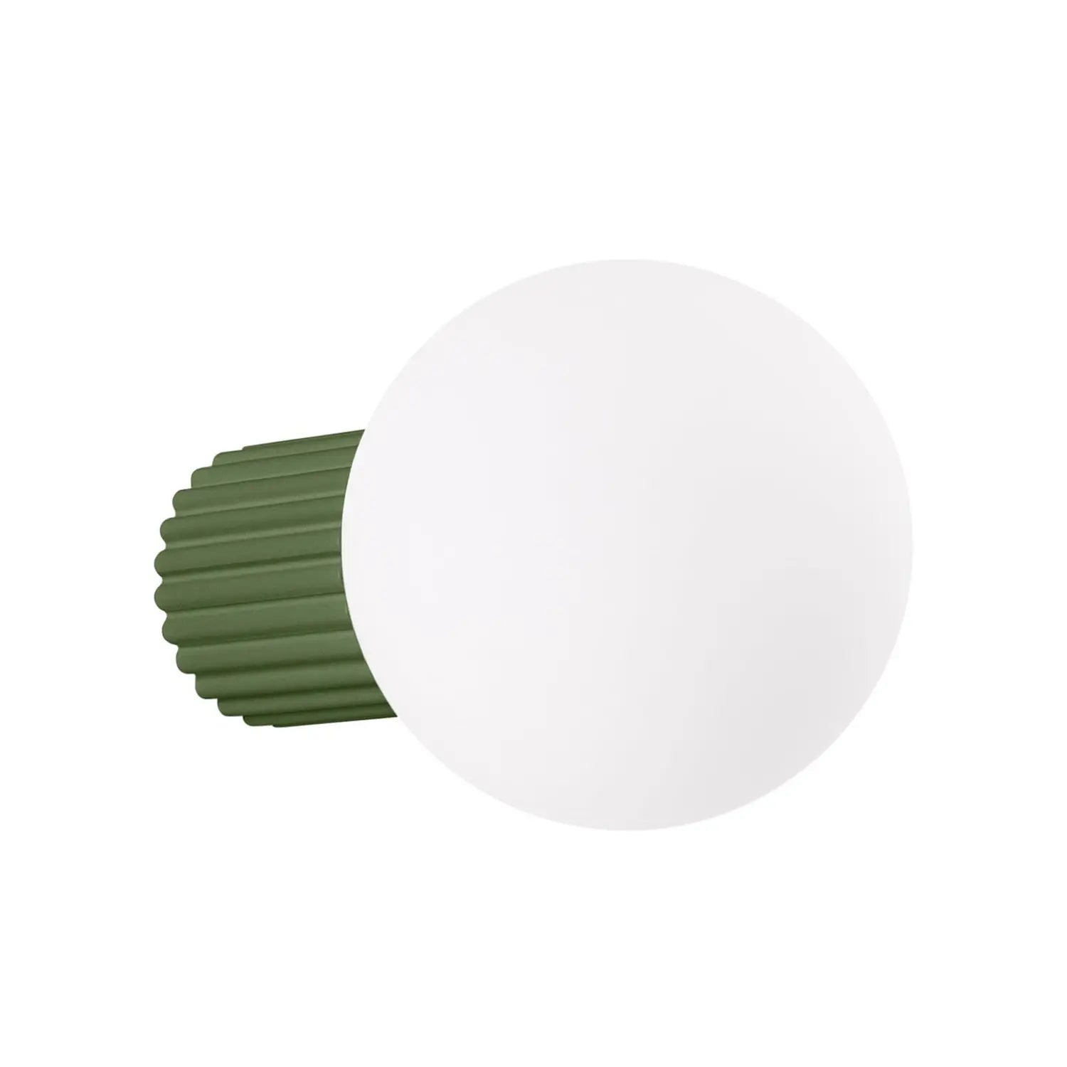 B-Ware Wandleuchte Wandlampe Orbi Olivgrün Glas Aluminium Badezimmer Leuchte Ip44 - 5907073081194