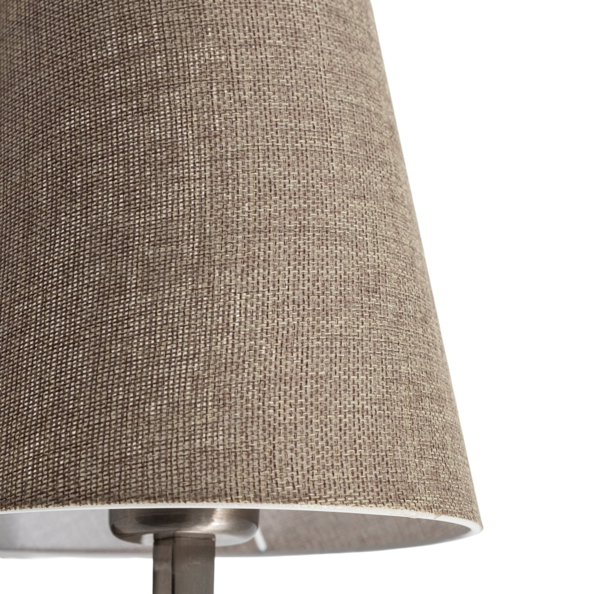 Profil Wandleuchte Wandlampe gold creme Metall Textil Höhe 30 cm Wohnzimmer Flur - 8684283481408