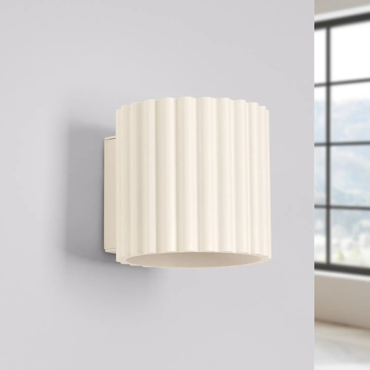 B-Ware Ribla Wandleuchte Wandlampe Leuchte Beige Aluminium G9 10 Cm Made In Europe432 - 5907073081071