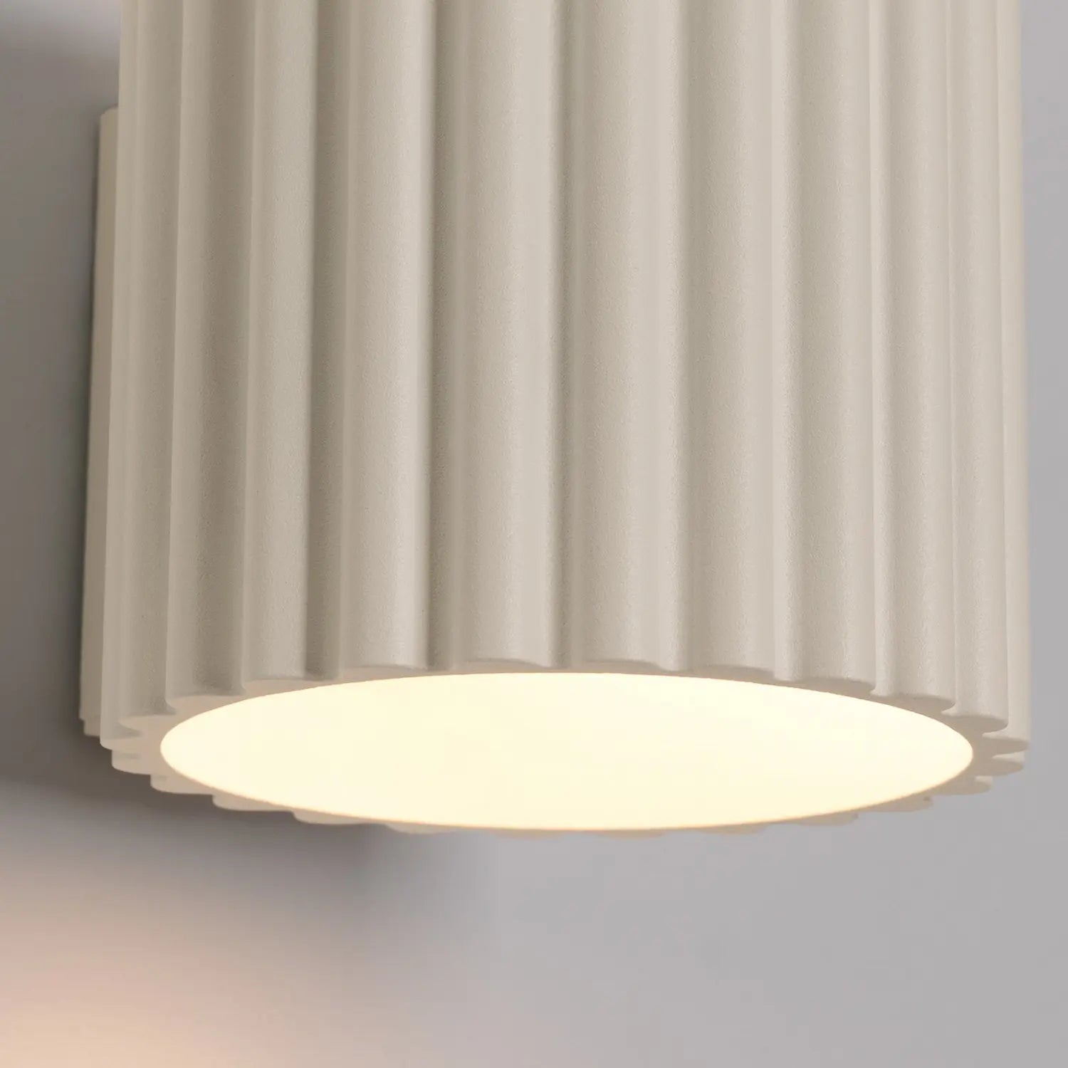 B-Ware Ribla Wandleuchte Wandlampe Leuchte Beige Aluminium G9 10 Cm Made In Europe432 - 5907073081071