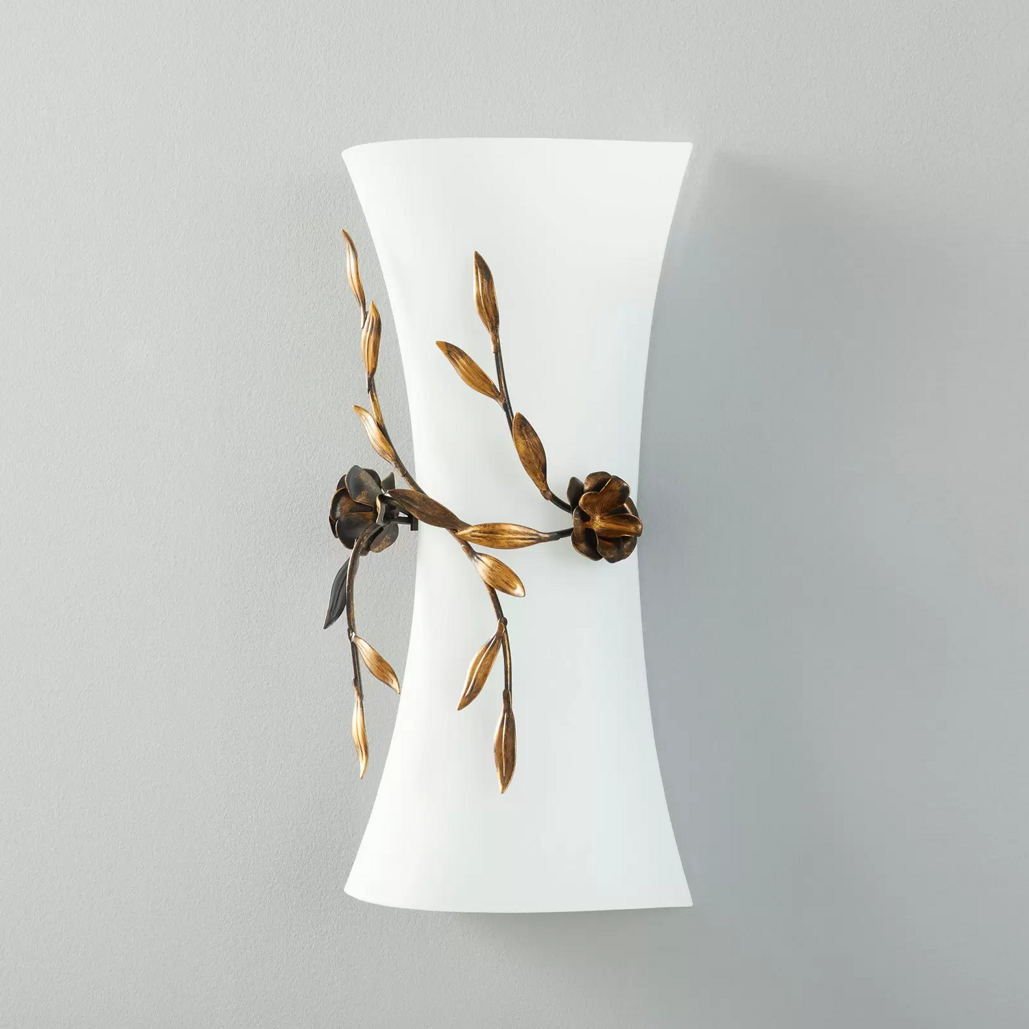 B-Ware Kögl Wandleuchte Rose Mit Glasschirm Wandlampe Lampe Leuchte Spot Licht E27 - 4040766165243