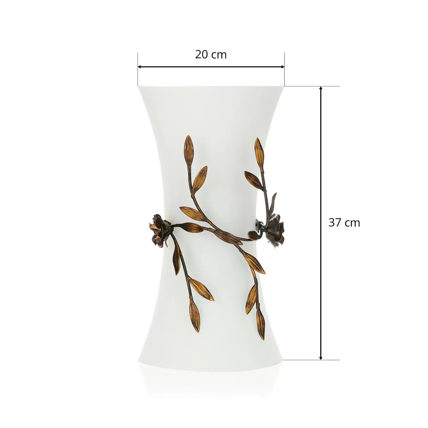 B-Ware Kögl Wandleuchte Rose Mit Glasschirm Wandlampe Lampe Leuchte Spot Licht E27 - 4040766165243