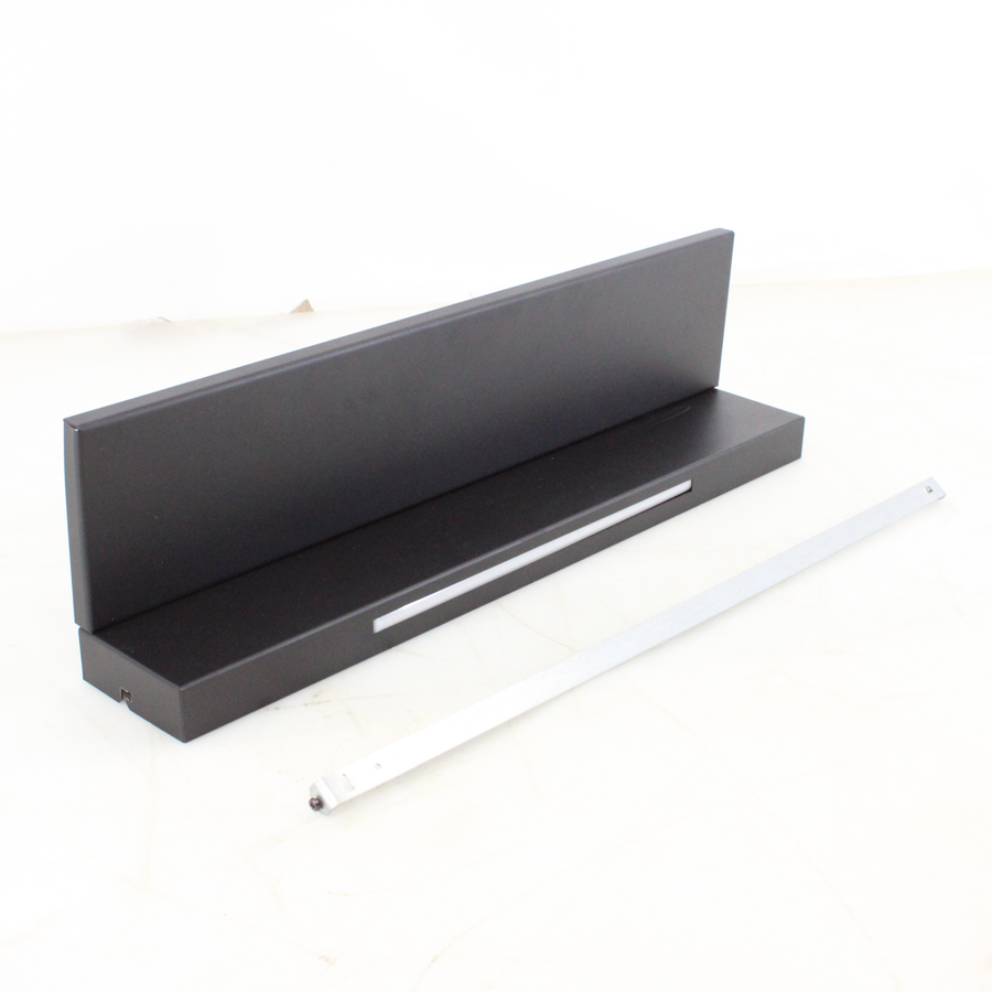 Wandleuchte Shelf Schwarz Stahl 60 Cm Lang 2 X Led Wandlampe Siehe Text/Foto C-Ware - 5907812622961