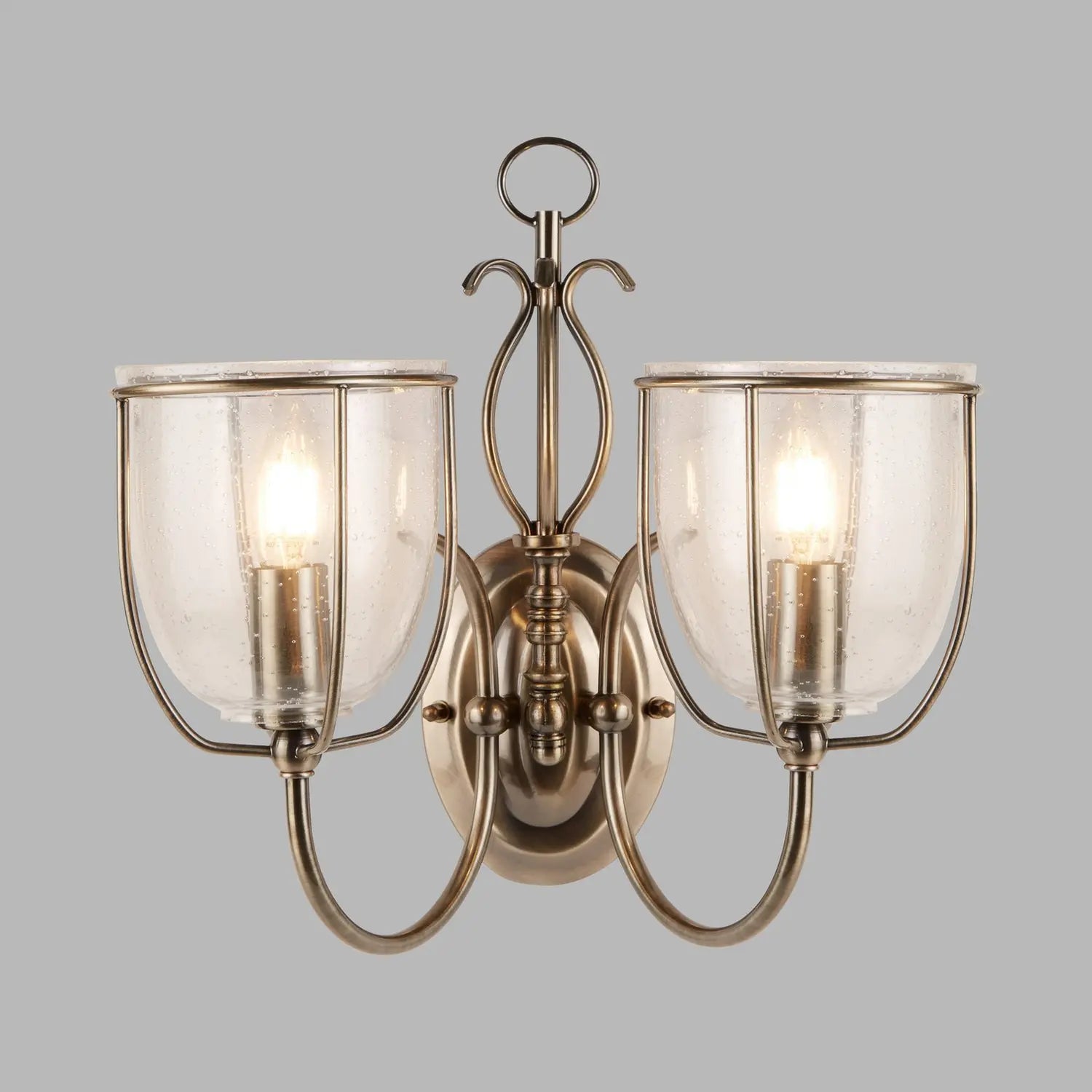 B-Ware Silhouette Wandleuchte Wandlampe 2 Flammig Beleuchtung Wohnzimmer Innenbereich - 5013874207616