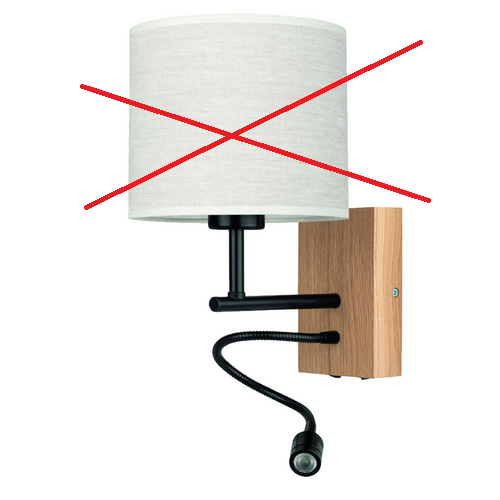 Euluna Wandleuchte Sonny Wandlampe Nachttischlampe Leselampe Siehe Text/Foto B-Ware