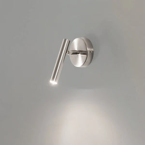 B-Ware Sopel Wandleuchte Lampe Silber 1 Flammig Stahl G9 Höhe 15 Cm