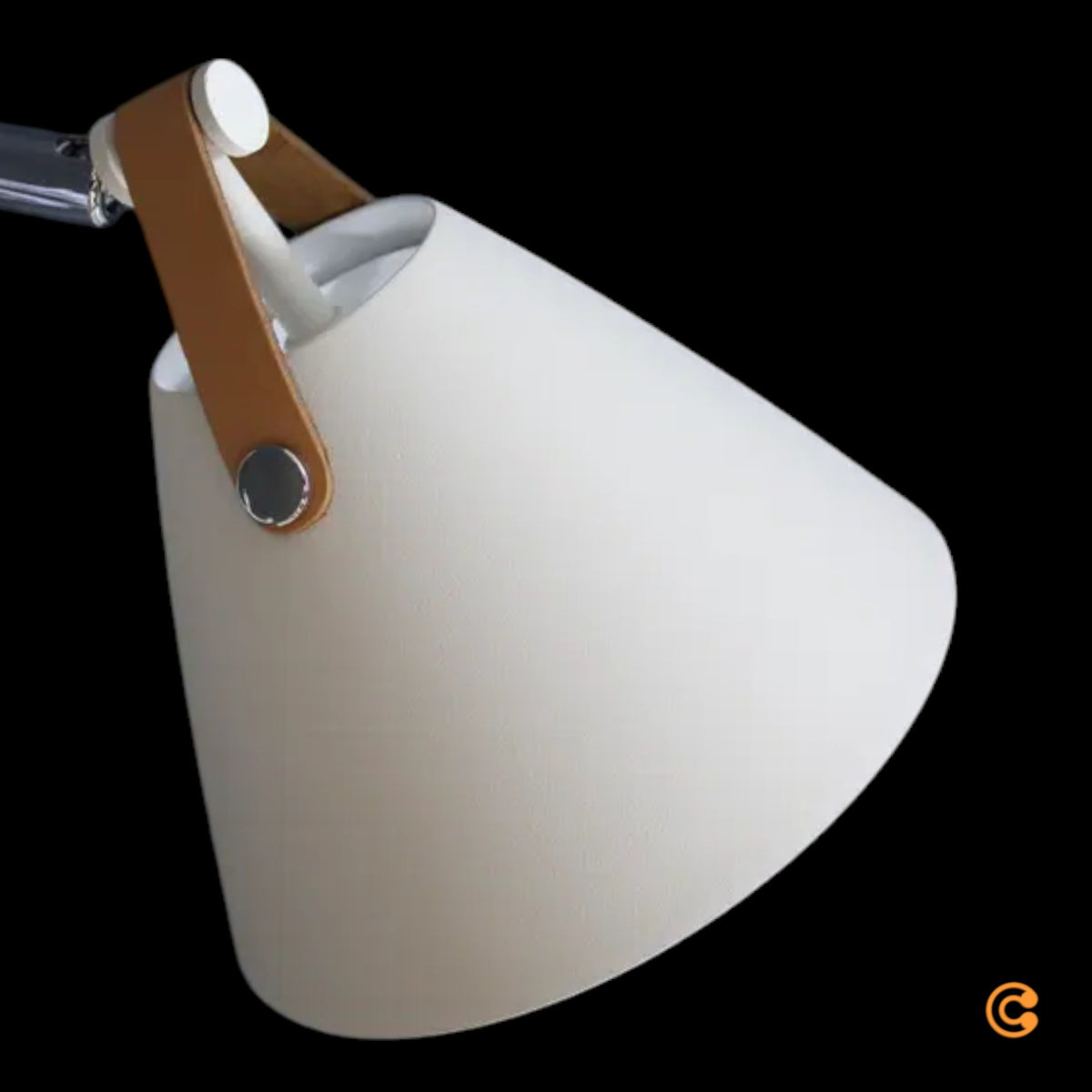 DFTP by Nordlux Wandleuchte Strap mit Lederriemen weiß Wandleuchte Bilderleuchte - 5701581364684
