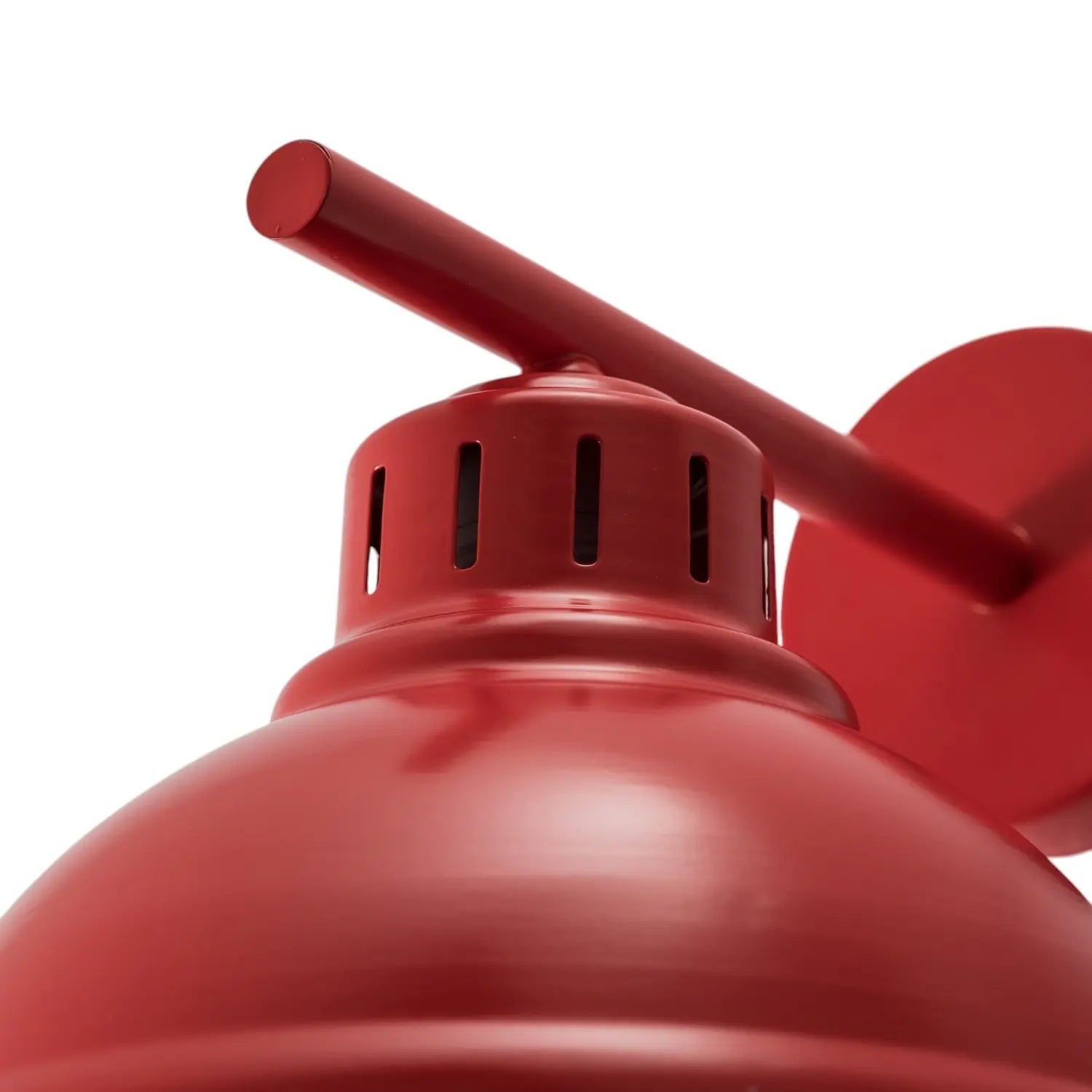 B-Ware Luminex Wandleuchte Lampe Sven Wandleuchte Rot Stahl E27 Industriell 1 Flammig - 5907565992229
