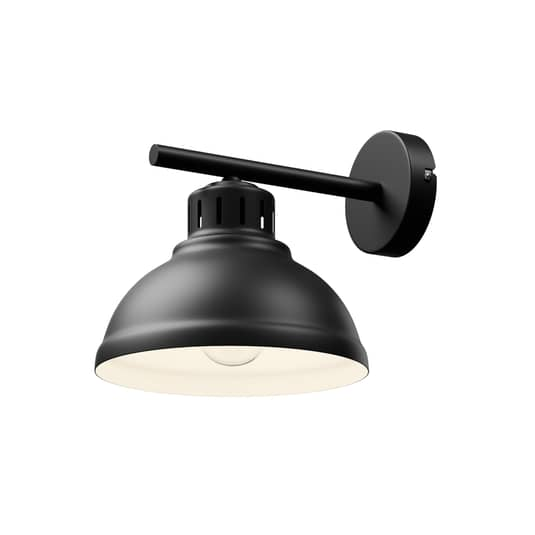 B-Ware Euluna Wandleuchte Sven Wandlampe Wandlicht Leuchte Lampe E27 Einflammig Schwarz - 5907565990423