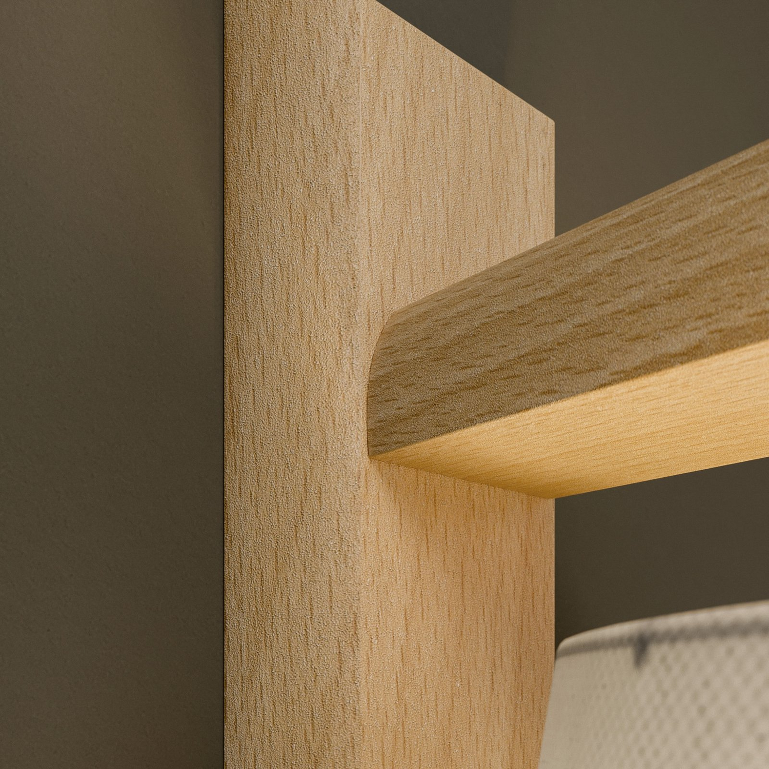 Euluna Wandleuchte Sweden Mit Holzgestell Eiche Rustikal Wandlampe Lampe Leuchte B-Ware